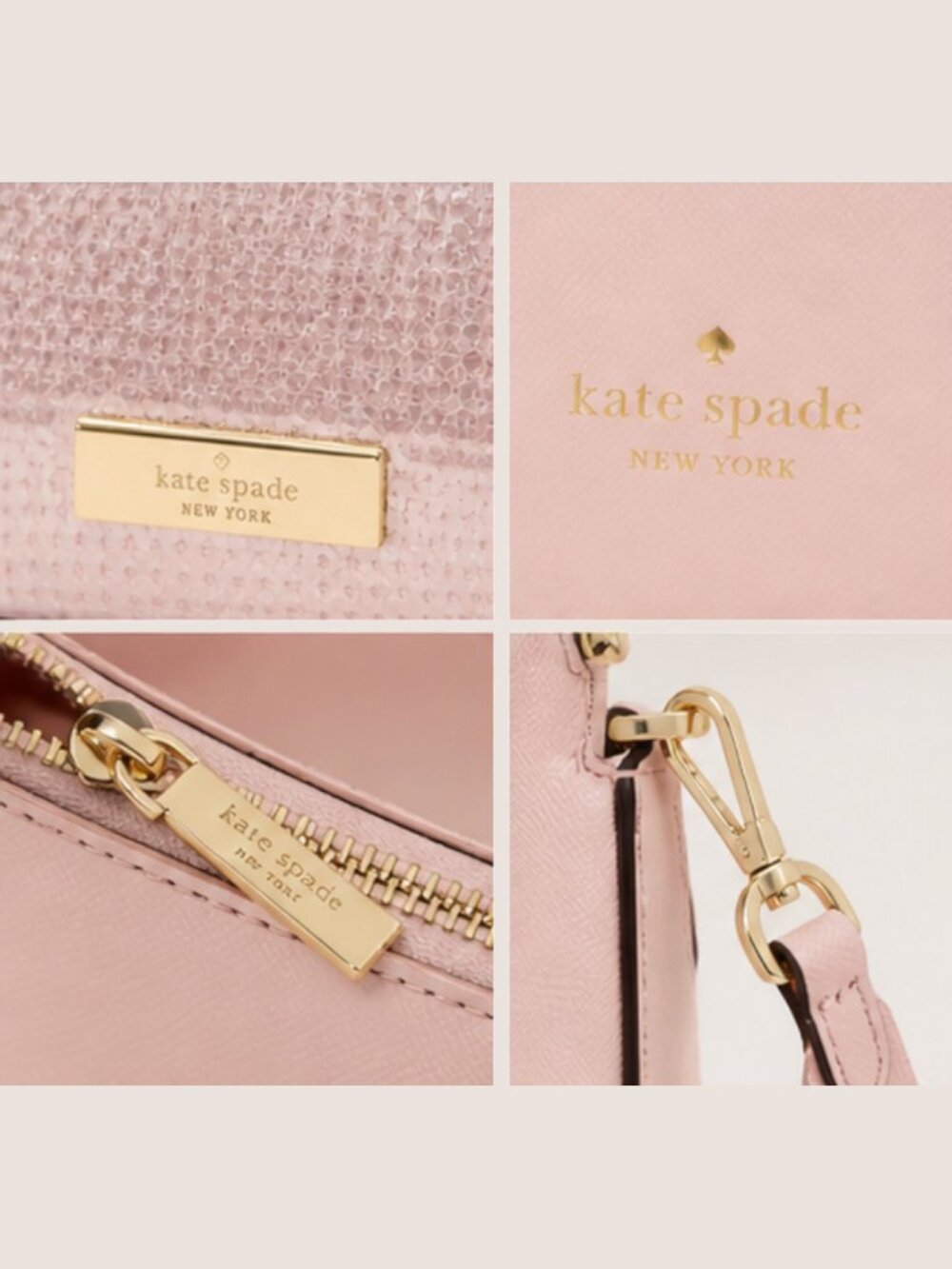 Kate Spade Crossbody Duo Set – Rose Smoke Pink NWT - Picture 5 of 6
